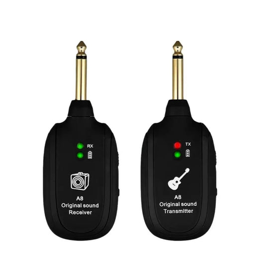 A8 Wireless Guitar Transmitter & Receiver – High-Fidelity Audio System for Guitars, Bass & Electric Instruments - ZAMAR AUDIO SOLUTIONS