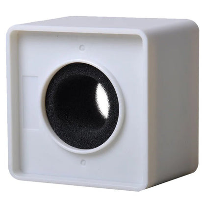 ABS Square Microphone Logo Flag Stand – Durable Cube Design for Interviews and KTV Use - ZAMAR AUDIO SOLUTIONS