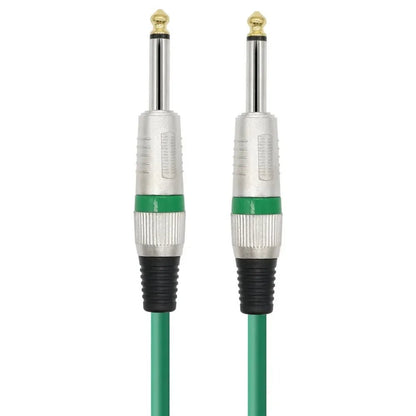 ack 6.5mm TS Guitar Cable Male To Male – 1/4 Inch Instrument Audio Cable, 6.5mm To 6.5mm Aux Cables for Electric Guitar, Mixer, AMP - ZAMAR AUDIO SOLUTIONS