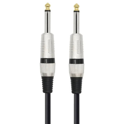 ack 6.5mm TS Guitar Cable Male To Male – 1/4 Inch Instrument Audio Cable, 6.5mm To 6.5mm Aux Cables for Electric Guitar, Mixer, AMP - ZAMAR AUDIO SOLUTIONS