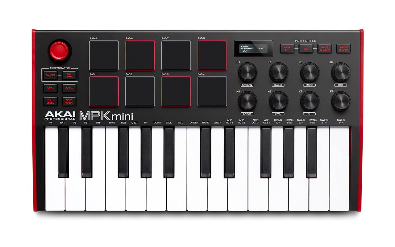 Akai MPK Mini MK3 — 25‑Key USB MIDI Controller, Nairobi Delivery - ZAMAR AUDIO SOLUTIONS
