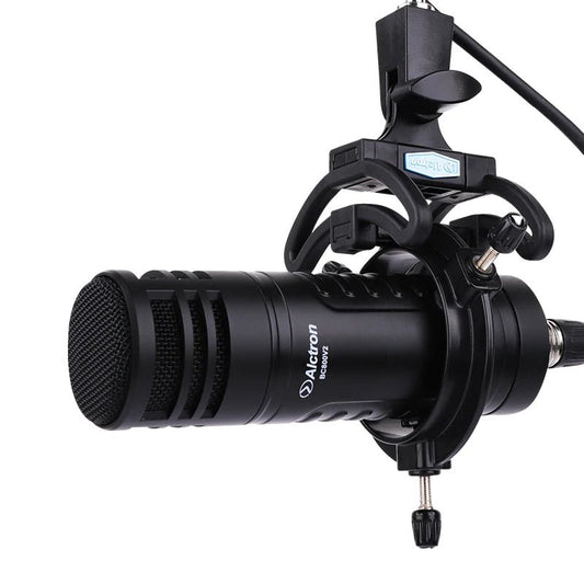 Alctron BC800V2 Professional Dynamic Broadcasting Microphone – Hyper - Cardioid Mic with Bass & Mid - Range Switches for Radio and Online Broadcasting - ZAMAR AUDIO SOLUTIONS