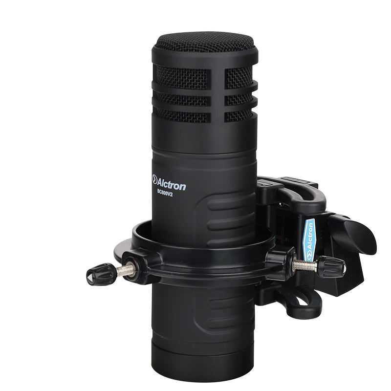Alctron BC800V2 Professional Dynamic Broadcasting Microphone – Hyper - Cardioid Mic with Bass & Mid - Range Switches for Radio and Online Broadcasting - ZAMAR AUDIO SOLUTIONS