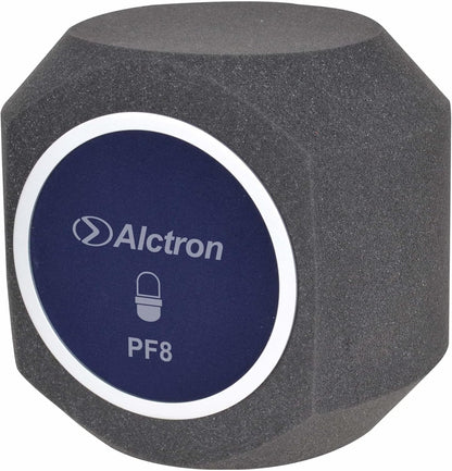 Alctron PF8 microphone isolation shield Kenya — front view of portable acoustic foam recording shield