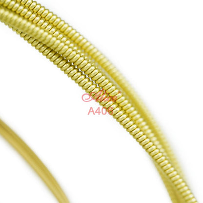 Alice A406 guitar strings Kenya — macro shot of bronze wound winding texture on multiple strings