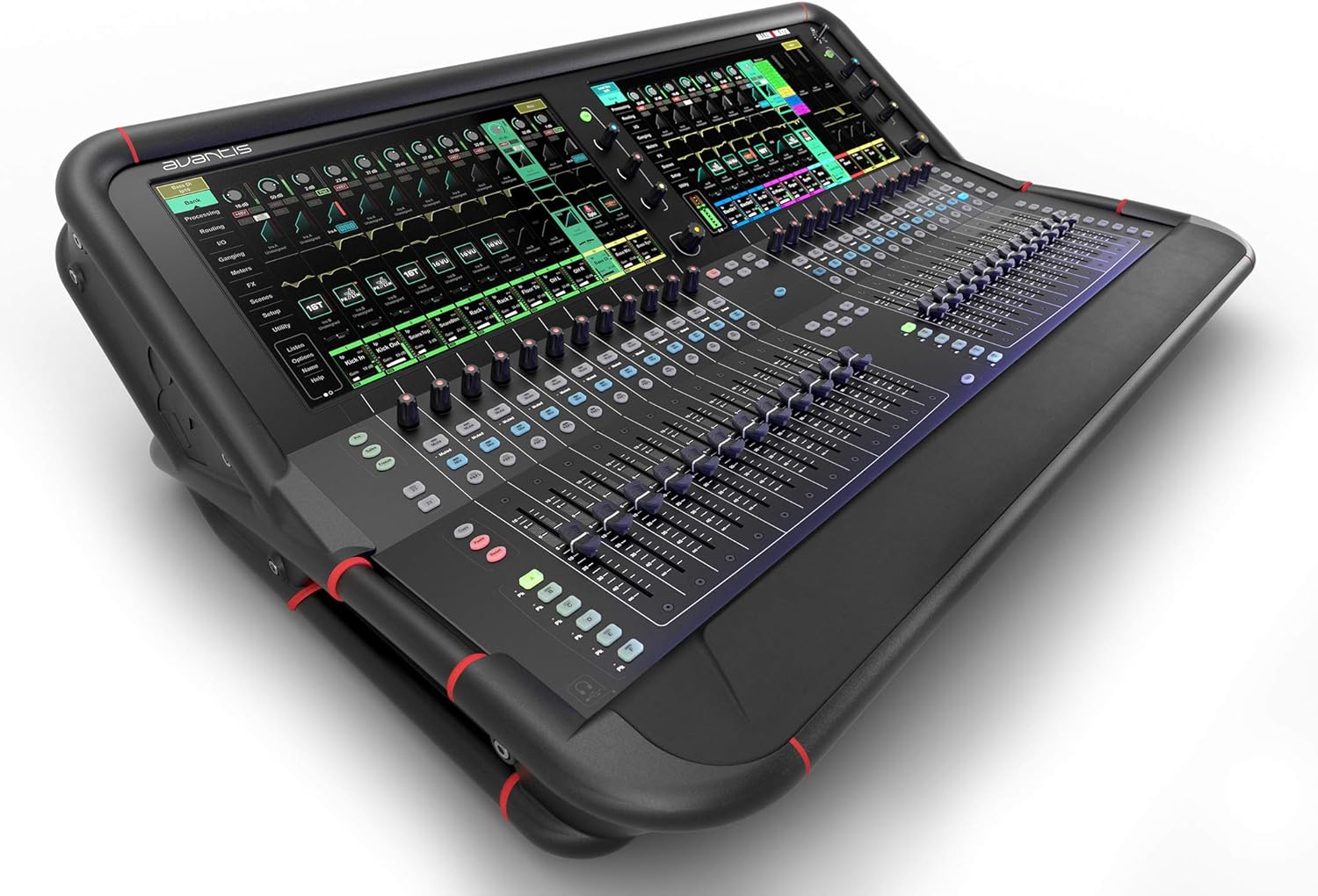 Allen & Heath Avantis 64‑Channel / 42‑Bus Digital Mixer — Dual Touchscreens, DEEP Processing & Dante Options - ZAMAR AUDIO SOLUTIONS