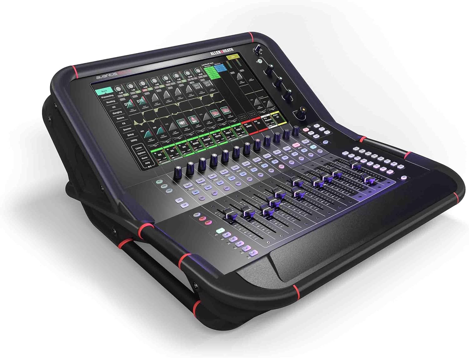 Allen & Heath Avantis Solo 64‑Channel Digital Mixer — 42 Bus, 12 Rack FX, Touchscreen Control - ZAMAR AUDIO SOLUTIONS