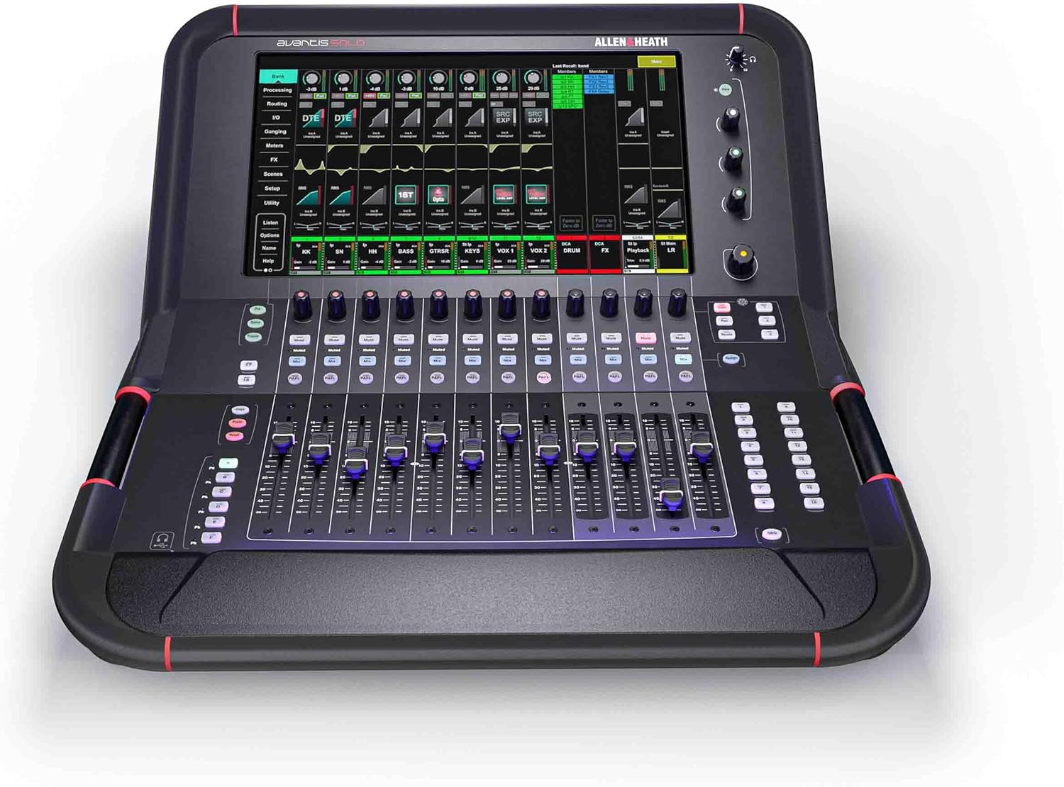 Allen & Heath Avantis Solo 64‑Channel Digital Mixer — 42 Bus, 12 Rack FX, Touchscreen Control - ZAMAR AUDIO SOLUTIONS