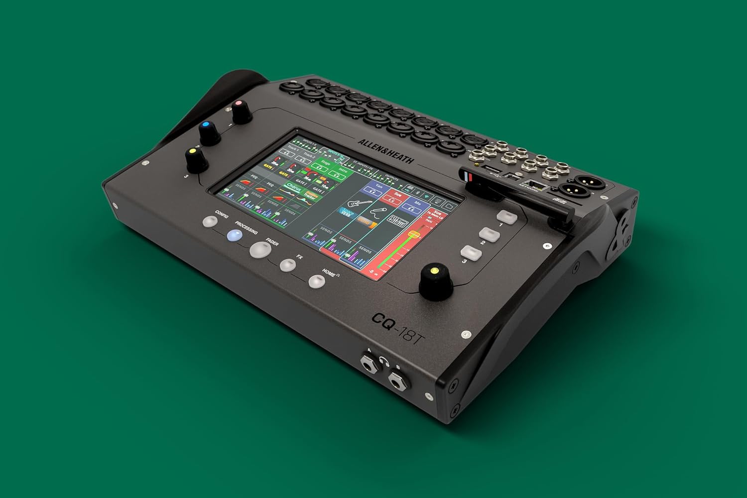Allen & Heath CQ‑18T — 18‑In/8‑Out Compact Digital Mixer with Wi‑Fi & Touchscreen, Nairobi Delivery - ZAMAR AUDIO SOLUTIONS
