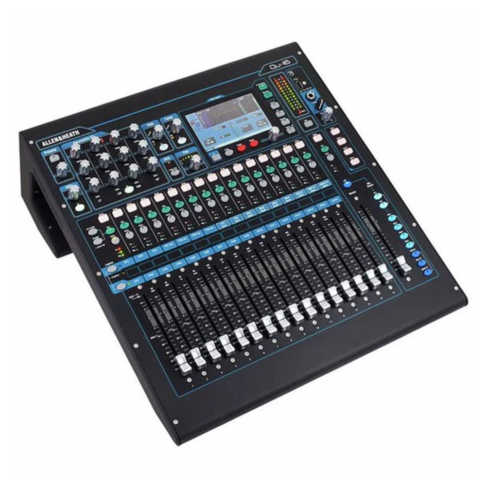 Allen & Heath Qu - 16 Digital Mixer – Professional - Grade Audio Mixer with Robust Metal Construction – Ideal for Studio & Live Performances - ZAMAR AUDIO SOLUTIONS