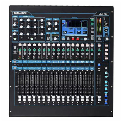 Allen & Heath Qu - 16 Digital Mixer – Professional - Grade Audio Mixer with Robust Metal Construction – Ideal for Studio & Live Performances - ZAMAR AUDIO SOLUTIONS
