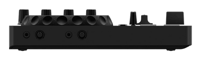 AlphaTheta DDJ-FLX2 DJ Controller rear panel inputs and outputs