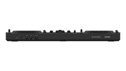 AlphaTheta DDJ-GRV6 DJ controller front view — 4-channel club-style layout