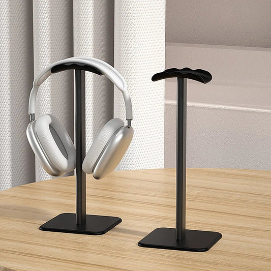 Aluminium Alloy Headphone Stand Holder – Space - Saving Gaming Headset Stand Rack, Desktop Organizer Display, Earphone Hanger Bracket - ZAMAR AUDIO SOLUTIONS