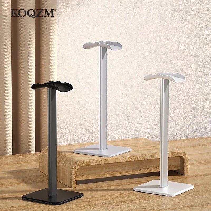 Aluminium Alloy Headphone Stand Holder – Space-Saving Gaming Headset Stand Rack, Desktop Organizer Display, Earphone Hanger Bracket - ZAMAR AUDIO SOLUTIONS