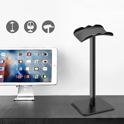 Aluminium Alloy Headphone Stand Holder – Space-Saving Gaming Headset Stand Rack, Desktop Organizer Display, Earphone Hanger Bracket - ZAMAR AUDIO SOLUTIONS