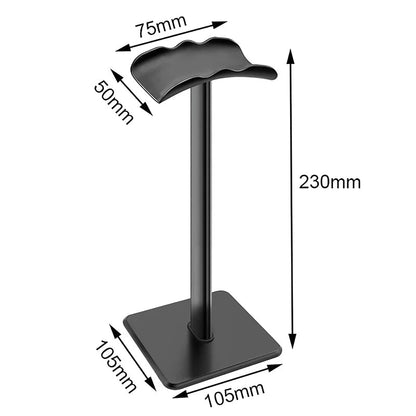 Aluminium Alloy Headphone Stand Holder – Space-Saving Gaming Headset Stand Rack, Desktop Organizer Display, Earphone Hanger Bracket - ZAMAR AUDIO SOLUTIONS