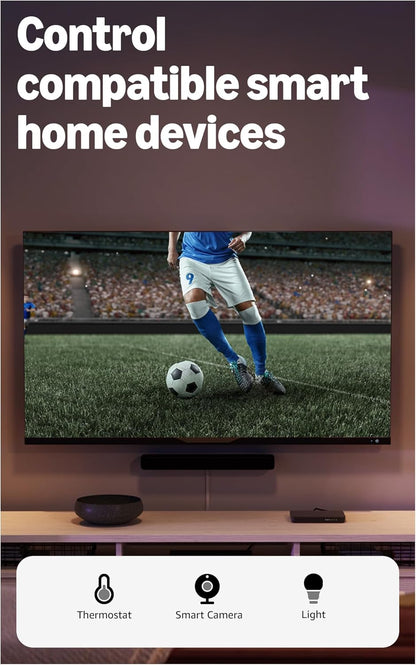 Amazon Fire TV Stick 4K plugged into HDMI port on a 4K television — Zamar Audio Solutions Kenya