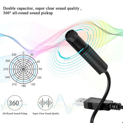 anmai SF - 555B USB Microphone – Wired Condenser Mic for Gaming, Streaming, Online Chat, and Video Meetings - ZAMAR AUDIO SOLUTIONS