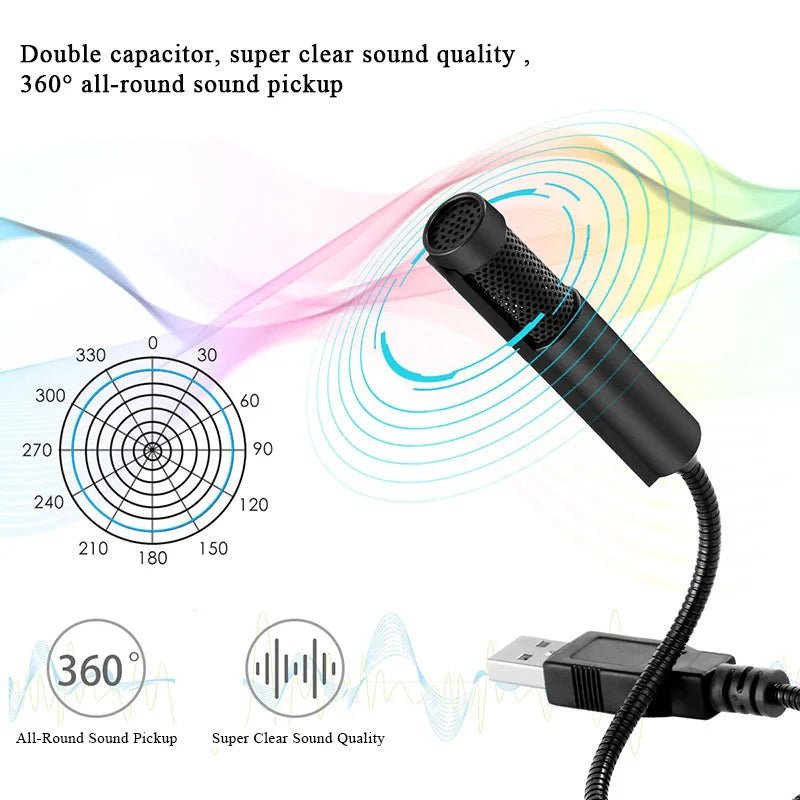 anmai SF-555B USB Microphone – Wired Condenser Mic for Gaming, Streaming, Online Chat, and Video Meetings - ZAMAR AUDIO SOLUTIONS