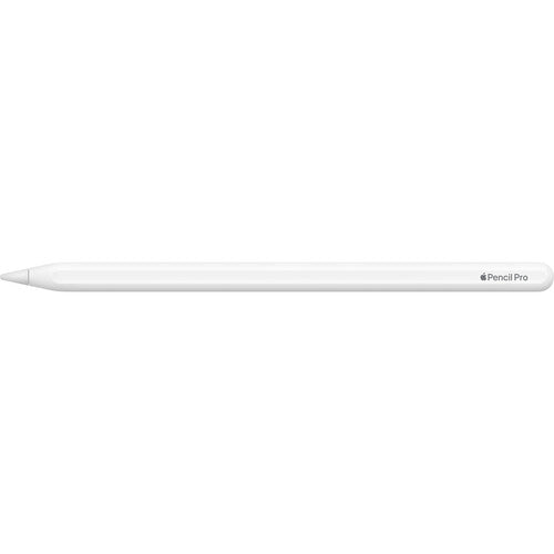 Apple Pencil Pro Kenya shown horizontally, white stylus with Pencil Pro branding, flat lay on white background`