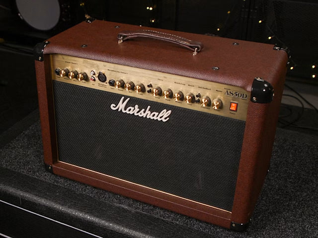 Marshall AS50D Acoustic Soloist 50W 2×8″ 2-Channel Combo Amplifier