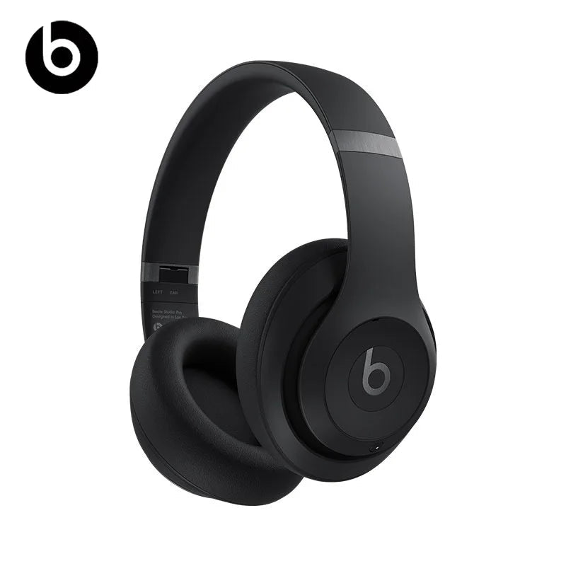 Beats Studio Pro Kenya wireless ANC headphones in matte black, angled product shot with Beats logo
