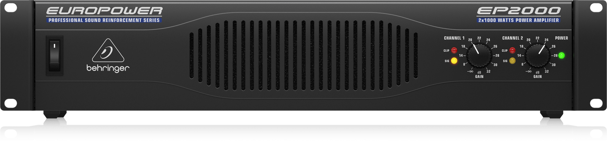 Behringer EP2000 Power Amplifier – High - Performance Stereo Amplifier with ATR Technology - ZAMAR AUDIO SOLUTIONS