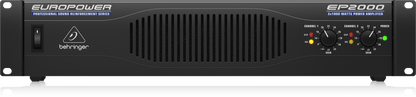 Behringer EP2000 Power Amplifier – High - Performance Stereo Amplifier with ATR Technology - ZAMAR AUDIO SOLUTIONS