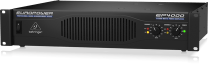 Behringer EP4000 amplifier Kenya 2x2000W Europower power amp front view with channel controls