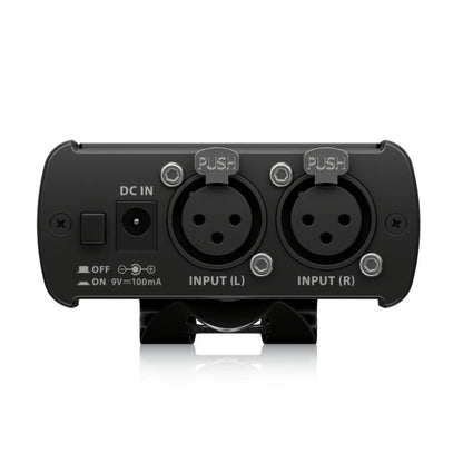 BEHRINGER P1 Personal In-Ear Monitor Amplifier – Portable Belt-Pack with Dual XLR Inputs, Stereo/Mono Operation - ZAMAR AUDIO SOLUTIONS