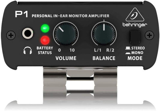 Behringer Powerplay P1 personal in-ear monitor amplifier beltpack front view Kenya