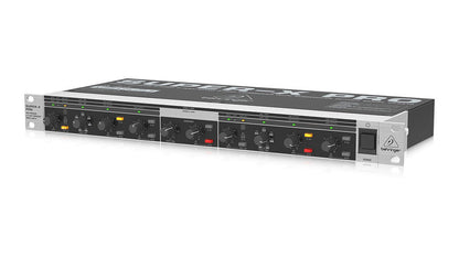 Behringer CX2310 active crossover Kenya front panel showing stereo 2-way mono 3-way controls