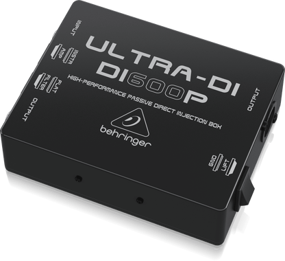Behringer ULTRA‑DI DI600P — 1‑Channel Passive DI Box, Nairobi Delivery - ZAMAR AUDIO SOLUTIONS