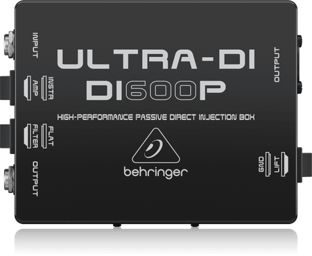 Behringer ULTRA‑DI DI600P — 1‑Channel Passive DI Box, Nairobi Delivery - ZAMAR AUDIO SOLUTIONS