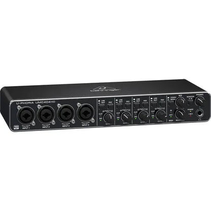 Behringer UMC404HD 4x4 Desktop USB Audio Interface Sound Card – Electric Guitar Live Recording, External Sound Card - ZAMAR AUDIO SOLUTIONS