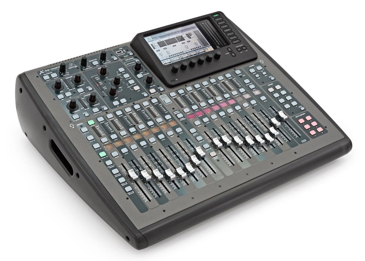 Behringer X32 Compact digital mixer with motorized faders and TFT display