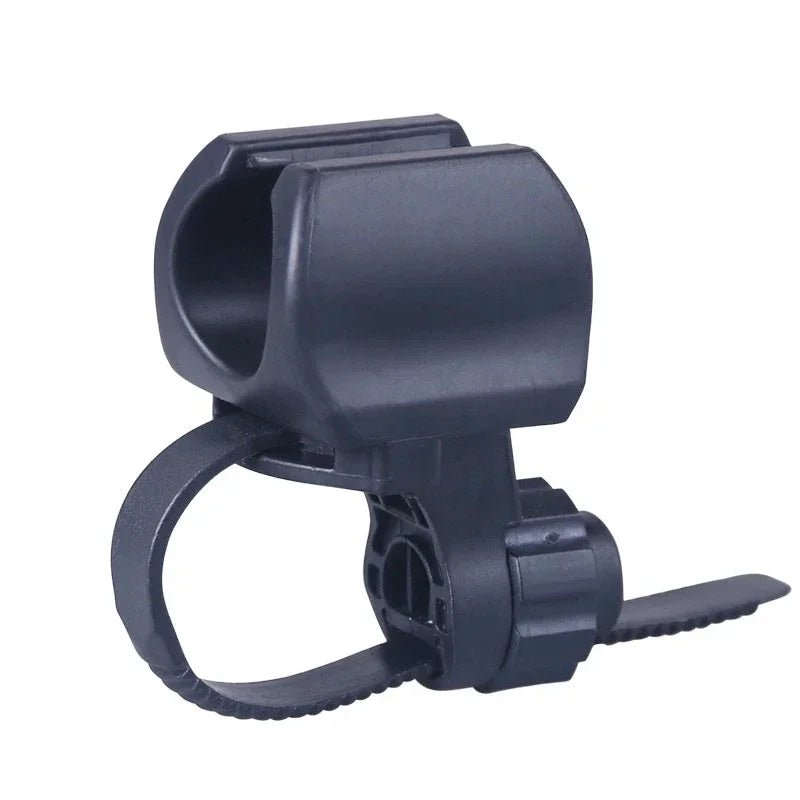 Bicycle Light Holder – 360° Rotating Stand, ABS Material, Flashlight Torch Mount Clamp, Cycling LED Lights Installation - ZAMAR AUDIO SOLUTIONS