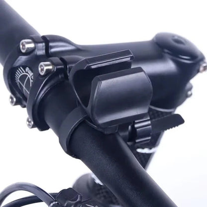 Bicycle Light Holder – 360° Rotating Stand, ABS Material, Flashlight Torch Mount Clamp, Cycling LED Lights Installation - ZAMAR AUDIO SOLUTIONS
