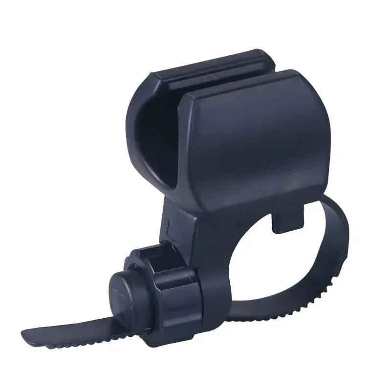 Bicycle Light Holder – 360° Rotating Stand, ABS Material, Flashlight Torch Mount Clamp, Cycling LED Lights Installation - ZAMAR AUDIO SOLUTIONS