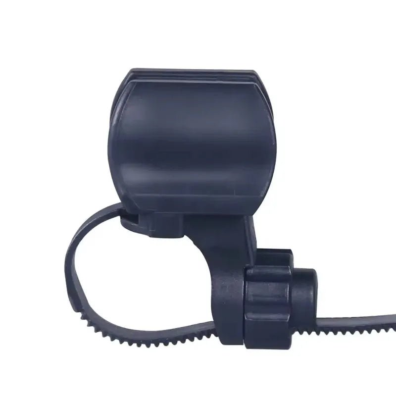 Bicycle Light Holder – 360° Rotating Stand, ABS Material, Flashlight Torch Mount Clamp, Cycling LED Lights Installation - ZAMAR AUDIO SOLUTIONS