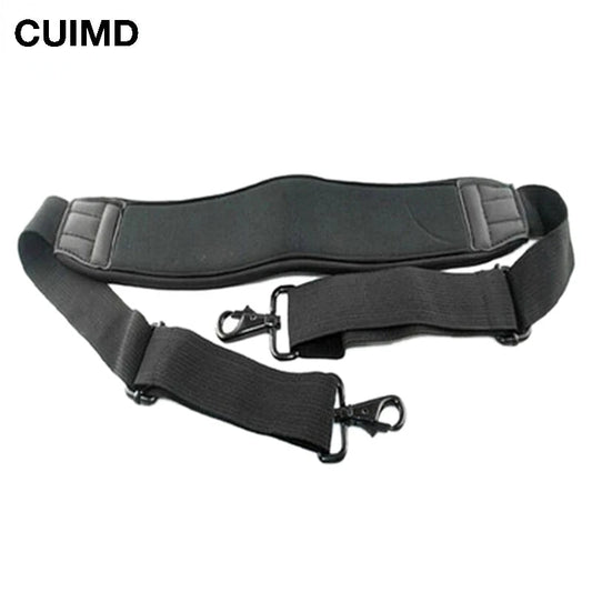 Black Adjustable Shoulder Bag Strap – Double Hooks for Canon Nikon Laptop Camera Stabilizer Bag - ZAMAR AUDIO SOLUTIONS