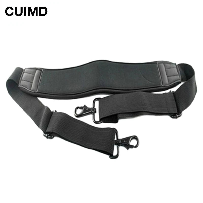 Black Adjustable Shoulder Bag Strap – Double Hooks for Canon Nikon Laptop Camera Stabilizer Bag - ZAMAR AUDIO SOLUTIONS