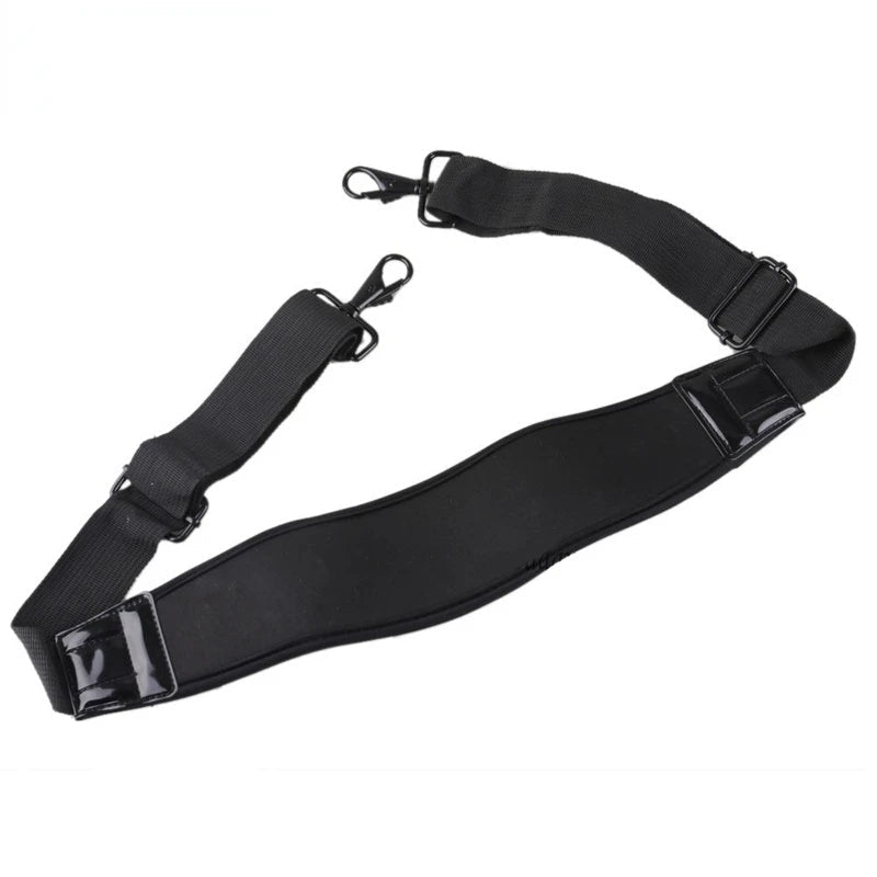 Black Adjustable Shoulder Bag Strap – Double Hooks for Canon Nikon Laptop Camera Stabilizer Bag - ZAMAR AUDIO SOLUTIONS