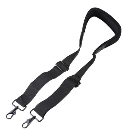 Black Adjustable Shoulder Bag Strap – Double Hooks for Canon Nikon Laptop Camera Stabilizer Bag - ZAMAR AUDIO SOLUTIONS
