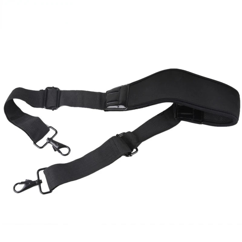 Black Adjustable Shoulder Bag Strap – Double Hooks for Canon Nikon Laptop Camera Stabilizer Bag - ZAMAR AUDIO SOLUTIONS