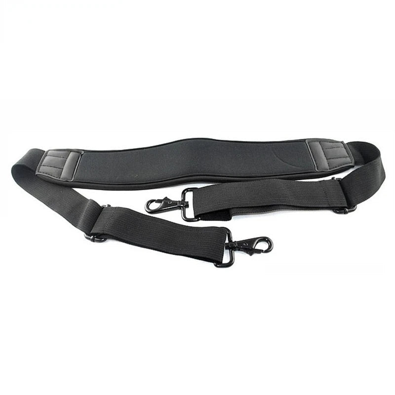 Black Adjustable Shoulder Bag Strap – Double Hooks for Canon Nikon Laptop Camera Stabilizer Bag - ZAMAR AUDIO SOLUTIONS