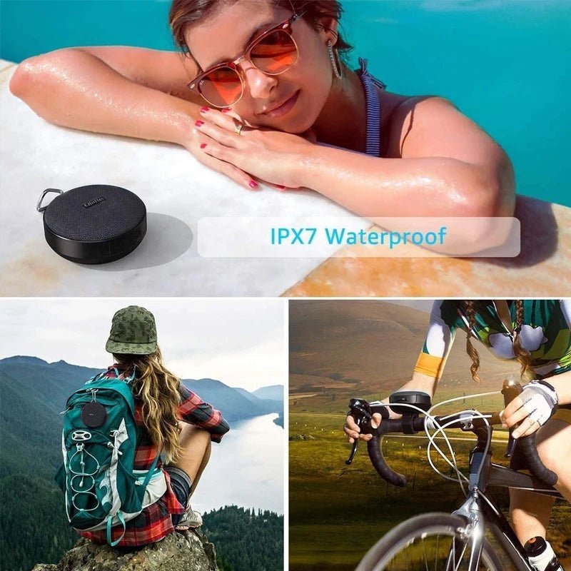 Bluetooth Bike Speaker with Detachable Bicycle Mount – IPX7 Waterproof, Shockproof & Dustproof Outdoor Column Speaker with Built-In Mic & TF Card Support - ZAMAR AUDIO SOLUTIONS