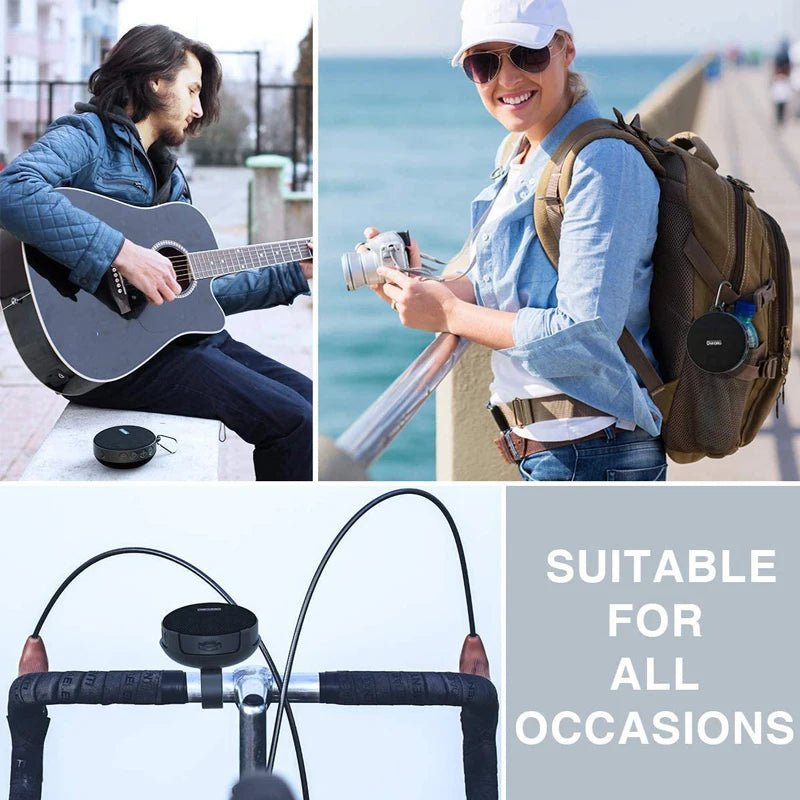Bluetooth Bike Speaker with Detachable Bicycle Mount – IPX7 Waterproof, Shockproof & Dustproof Outdoor Column Speaker with Built - In Mic & TF Card Support - ZAMAR AUDIO SOLUTIONS