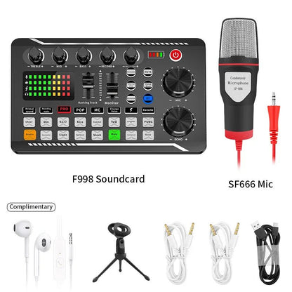 BM - 800 Professional Microphone Bundle – Cardioid Condenser Mic with Noise Cancellation, Suspension Arm, Pop Filter, and V8S Sound Card - ZAMAR AUDIO SOLUTIONS